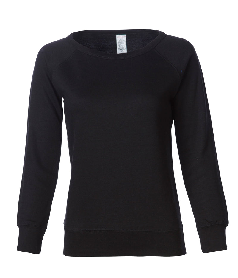 Women's Lightweight Capped Neck Crew – product view 1