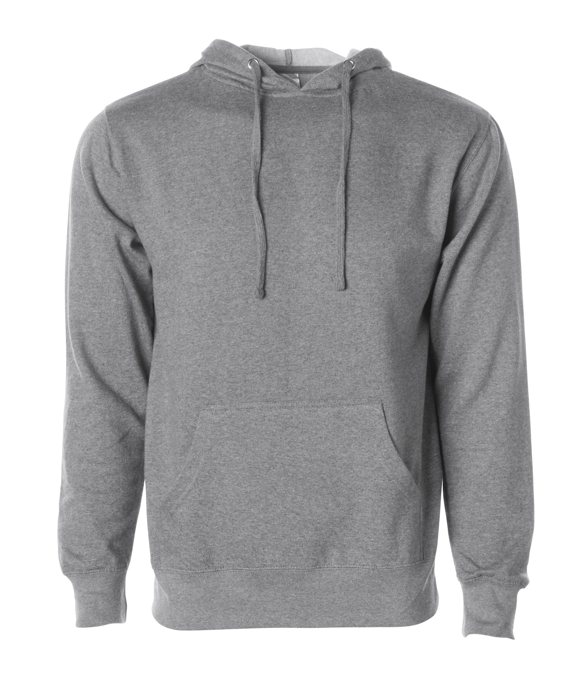 SS4500 - Midweight Hooded Pullover Sweatshirt in Gunmetal Heather