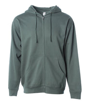 Midweight Zip Hooded Sweatshirt – product view 1