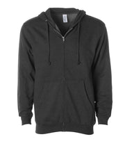 Midweight Zip Hooded Sweatshirt – product view 8
