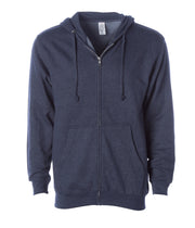 Midweight Zip Hooded Sweatshirt – product view 6