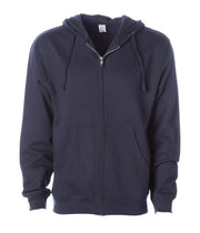 Midweight Zip Hooded Sweatshirt – product view 5