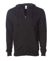 Midweight Zip Hooded Sweatshirt – product view 7