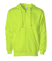 Midweight Zip Hooded Sweatshirt – product view 11