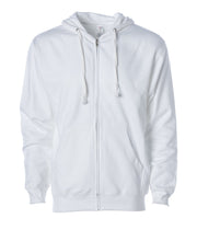 Midweight Zip Hooded Sweatshirt – product view 10