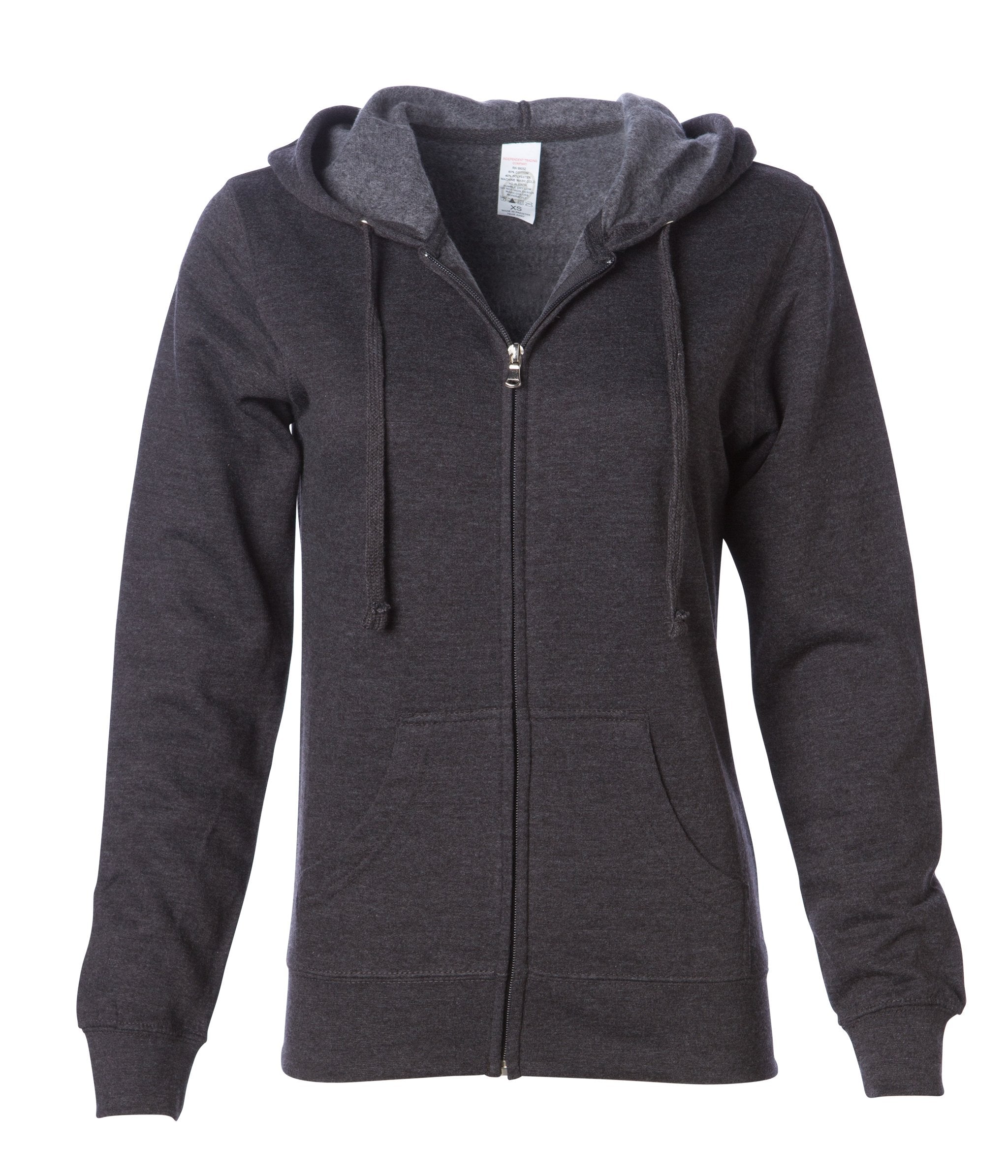 Women's Lightweight Zip Hooded Sweatshirt