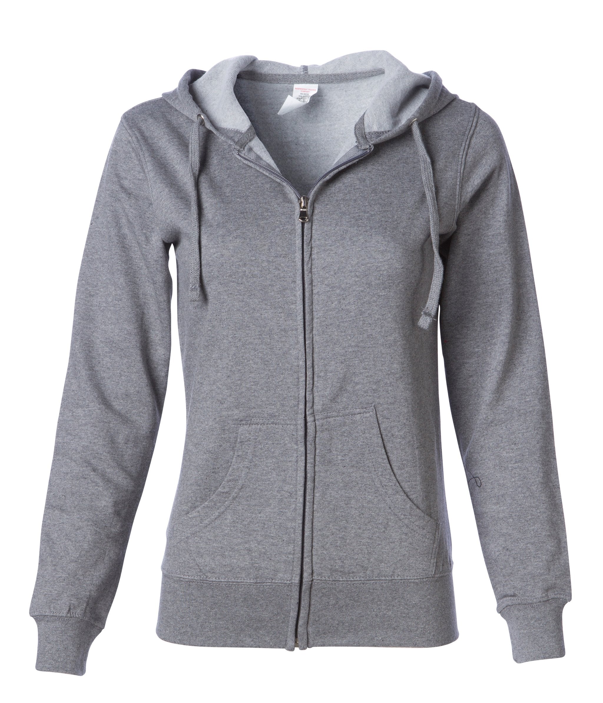 Women's Lightweight Zip Hooded Sweatshirt