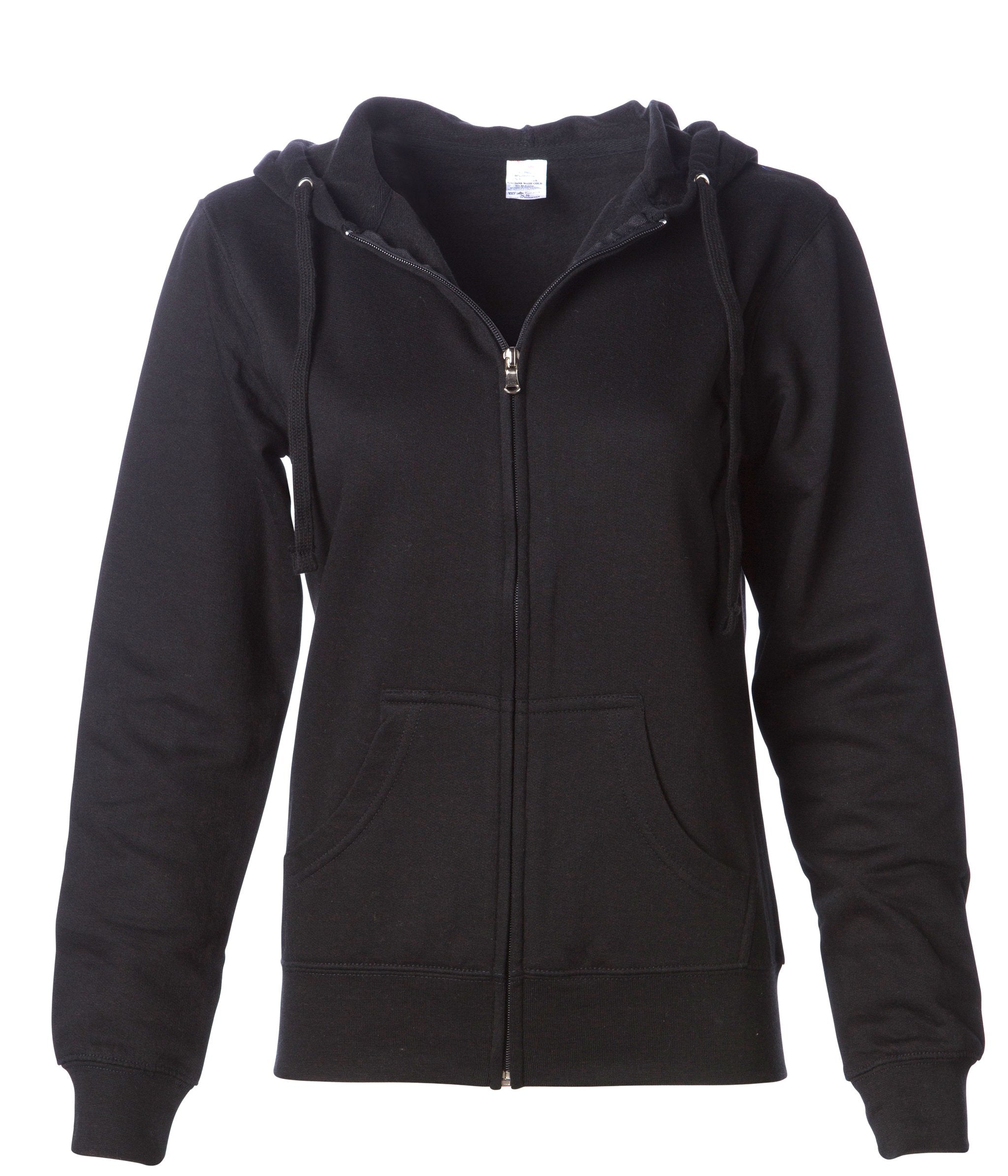 Women's Lightweight Zip Hooded Sweatshirt