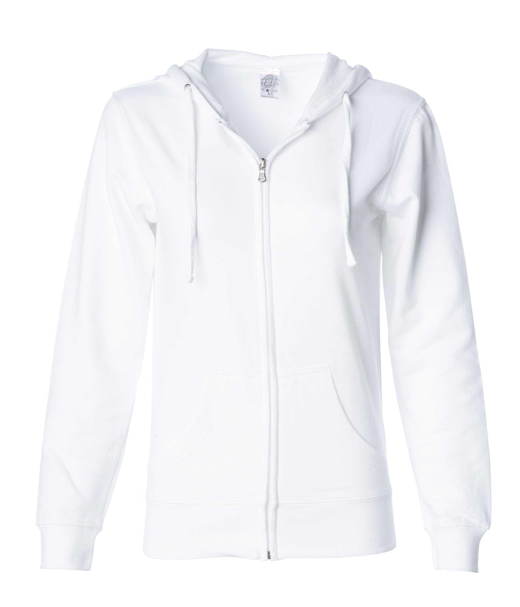 Women's Lightweight Zip Hooded Sweatshirt