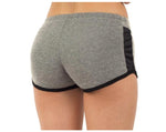 Women's Contrast Mesh Shorts