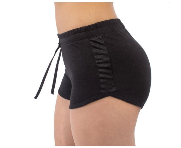 Women's Contrast Mesh Shorts