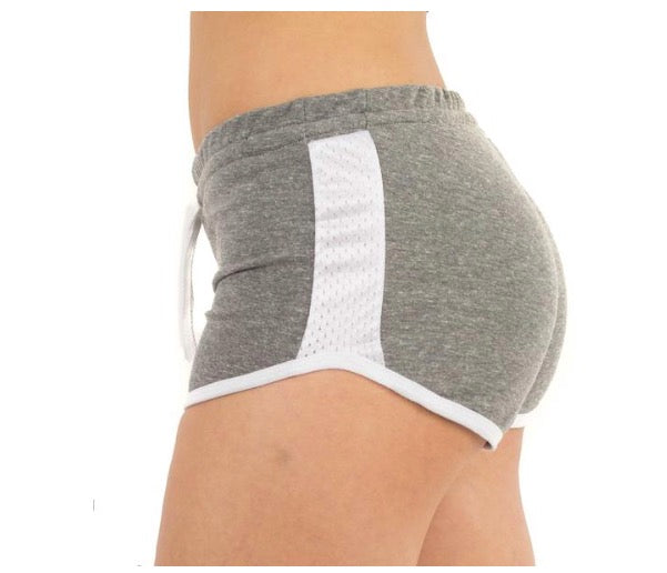 Women's Contrast Mesh Shorts
