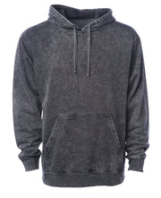 Independent Unisex Midweight Mineral Wash Hooded Pullover – product view 1