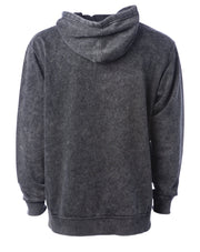 Independent Unisex Midweight Mineral Wash Hooded Pullover – product view 2
