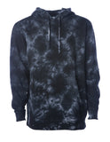 Independent Unisex Midnight Tie Dye Hooded Pullover Sweatshirt