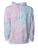 Independent Unisex Midnight Tie Dye Hooded Pullover Sweatshirt