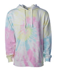 Independent Unisex Midnight Tie Dye Hooded Pullover Sweatshirt