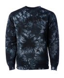Independent Unisex Midweight Tie Dye Crew