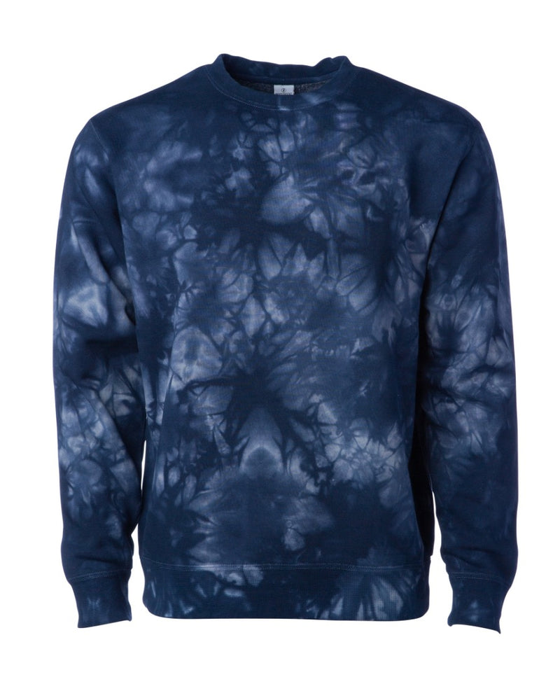 Independent Unisex Midweight Tie Dye Crew – product view 1