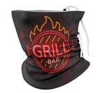 Fully Sublimated Neck Gaiter Large Adjustable