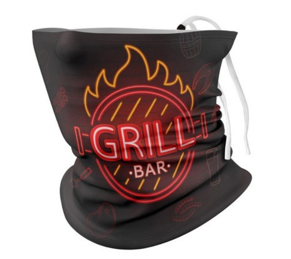 Fully Sublimated Neck Gaiter Large Adjustable