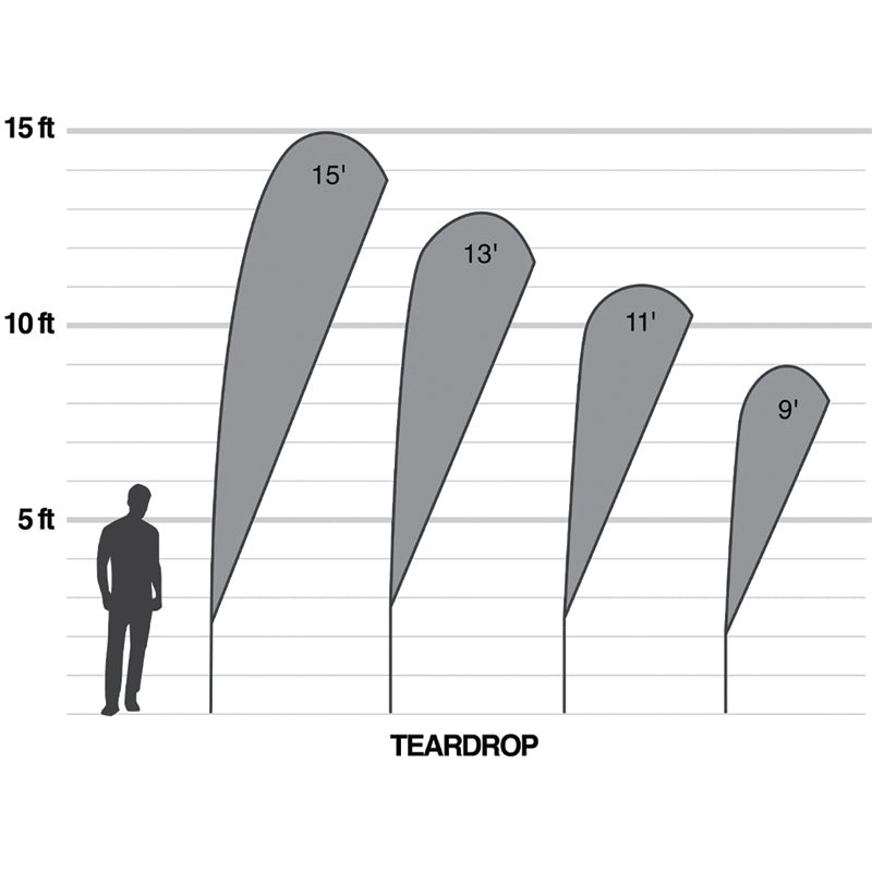Custom Teardrop Flag