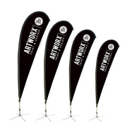 Teardrop Flag – product view 1