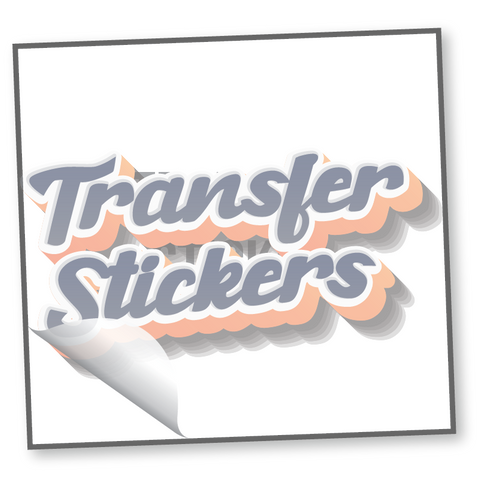 Transfer Vinyl Stickers