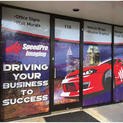 Adhesive Perforated Window Graphics – product view 2