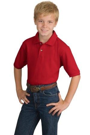 Port Authority® - Youth Pique Knit Sport Shirt. Y420
