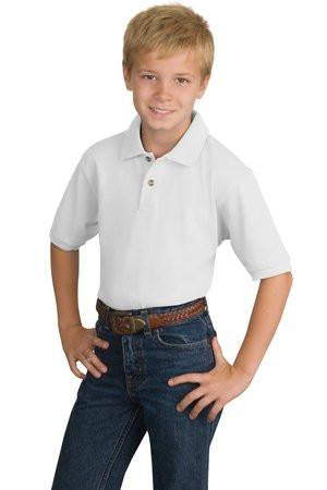 Port Authority® - Youth Pique Knit Sport Shirt. Y420