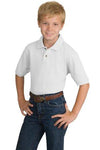 Port Authority® - Youth Pique Knit Sport Shirt. Y420