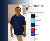Port Authority® - Youth Pique Knit Sport Shirt. Y420